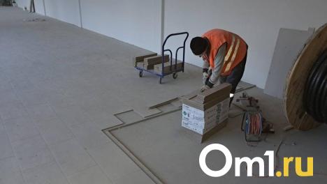 Капремонт омской школы на Левобережье завершат к лету