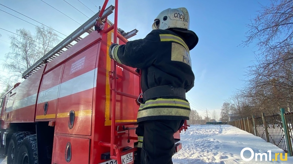 В Омске сработала пожарная сигнализация в ОмГПУ