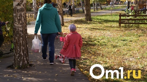 В омском гипермаркете нашли 5-летнюю девочку, которая одна ушла из гостиницы