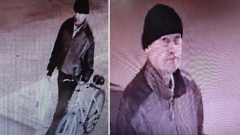 Взял и ушёл. В Омске ищут велосипедного вора в шапочке