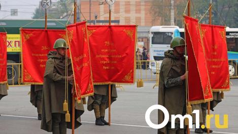В мэрии показали, как украсят Омск ко Дню Победы