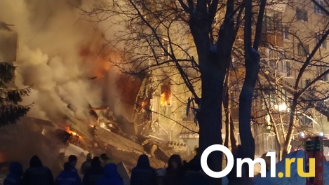 В МЧС по Новосибирской области рассказали подробности пожара после взрыва газа