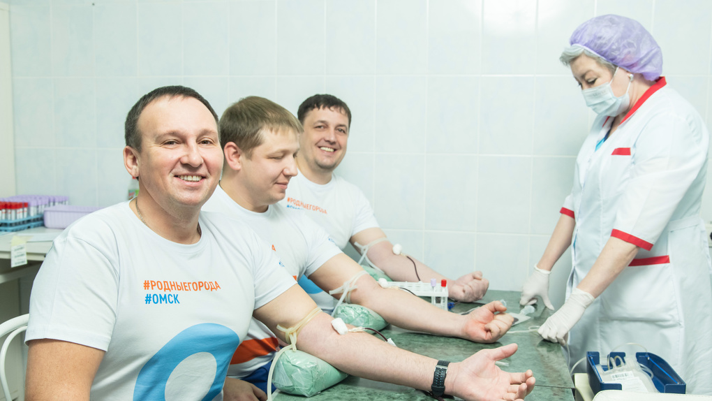 Сотрудники Омского НПЗ снова приняли участие в акции «День донора»