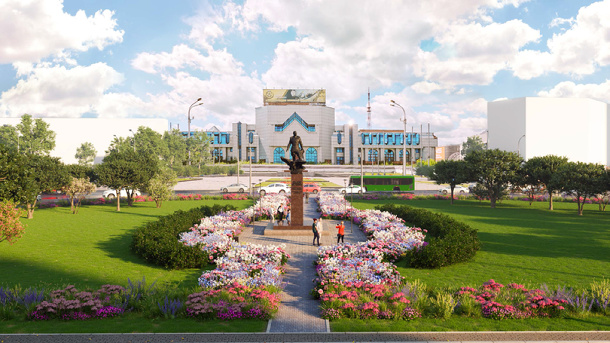 Переносить памятник Покрышкину начали в Новосибирске