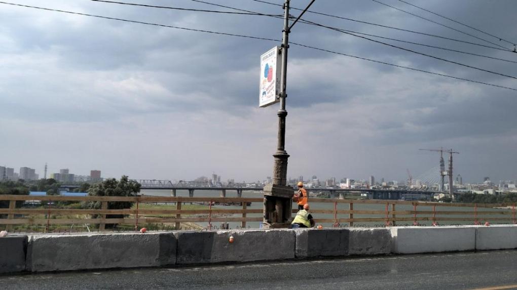 Мэрия Новосибирска может разорвать контракт на ремонт Октябрьского моста