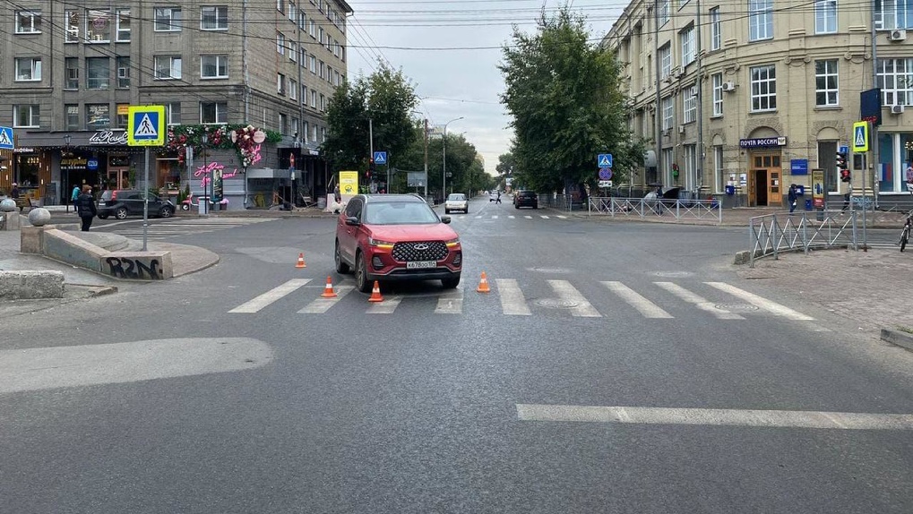 Иномарка сбила двухлетнего ребёнка в центре Новосибирска