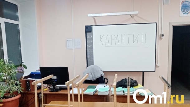 В Омске начали массово закрывать на карантин школы и детские сады