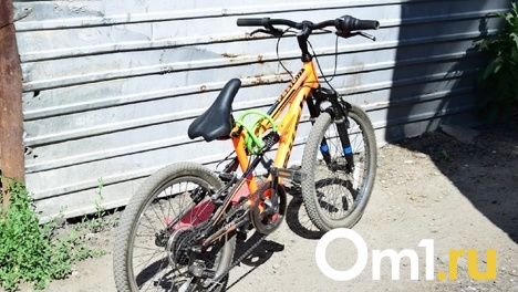 Омичка оставила непристёгнутый велосипед у дома, и его украли