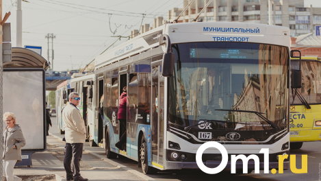 Новые троллейбусы «Адмирал» выйдут на маршруты в Омске ко Дню города