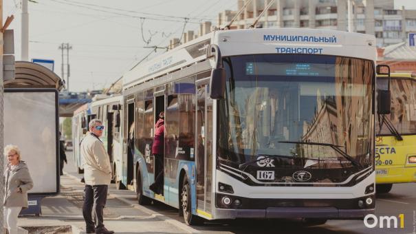 Новые троллейбусы «Адмирал» выйдут на маршруты в Омске ко Дню города