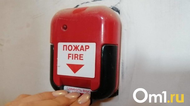 В селе Пушкино под Омском сгорела баня