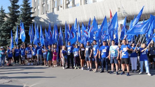 В Сибирском международном марафоне приняли участие омские единороссы