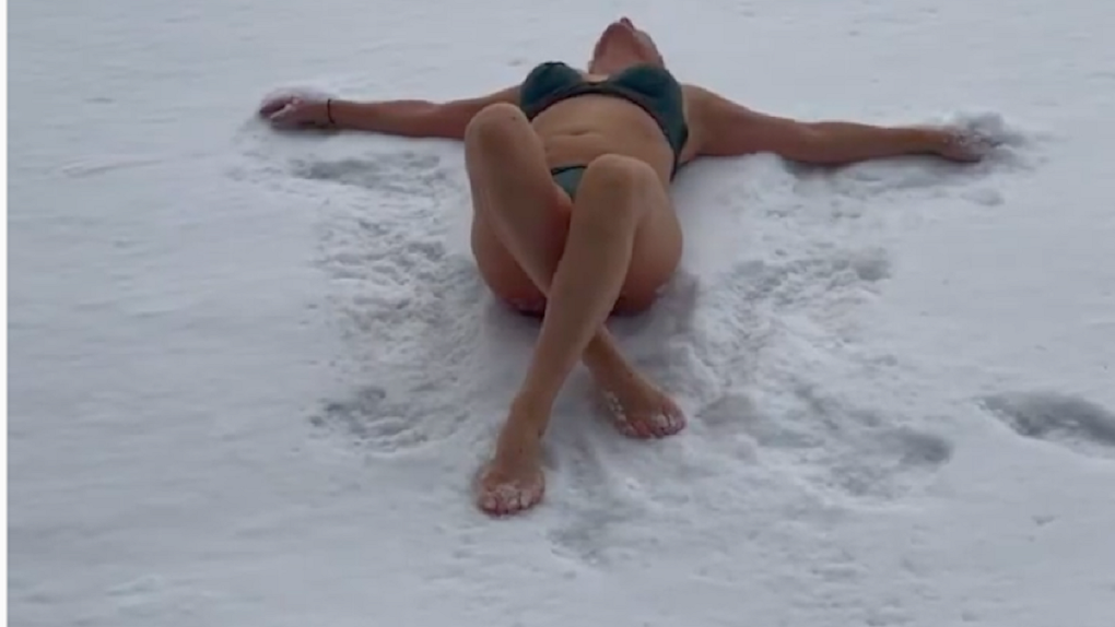 Вице-мэр Новосибирска Анна Терешкова прокомментировала видео с купаниями в снегу