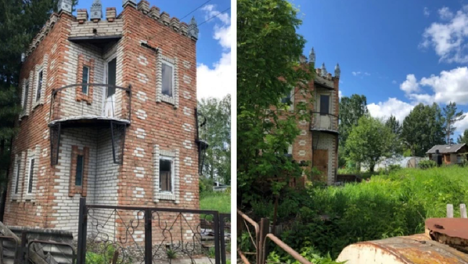 Мини-замок у Ини за 350 тысяч рублей продают в Новосибирской области