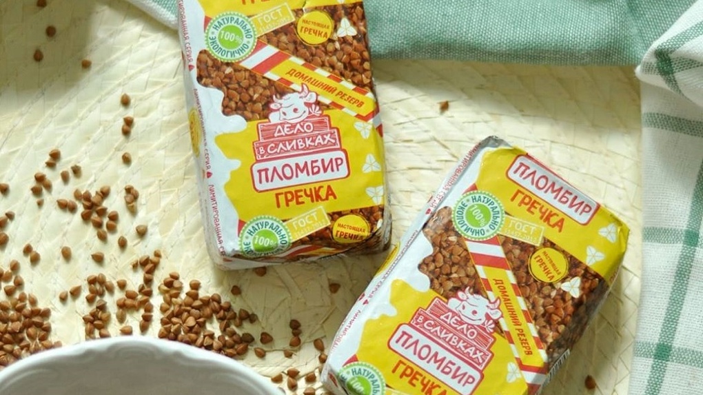 В Новосибирске запустили производство мороженого со вкусом гречки