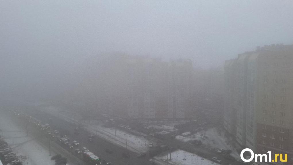 В Омске из-за утреннего тумана рейсы в аэропорту задержаны до 9 часов