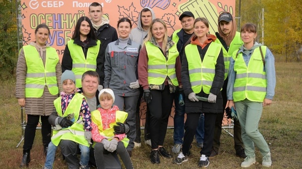 Волонтеры помогают Омск стать чище