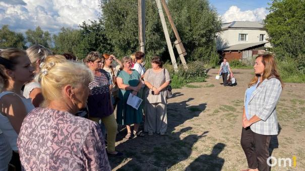В поселке Госплемстанция омичи инициировали создание «Островка здоровья»