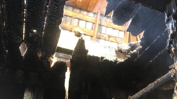 В Омской области при пожаре погиб девятилетний ребёнок