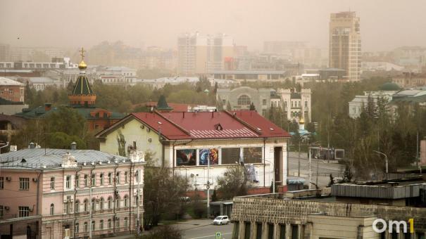 Омичи пожаловались на оседающую на одежду пыль на улице
