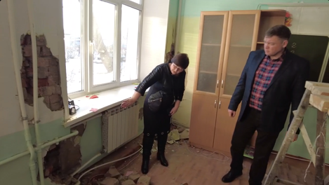 Школу в Тогучинском районе Новосибирской области закрыли из-за риска обрушения здания