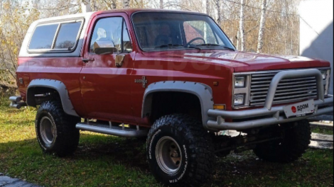Раритетный Chevrolet Blazer 1991 года выставлен на продажу в Новосибирске за 2,1 миллиона рублей