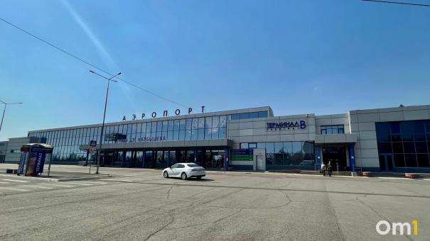 Самолёт из Омска в Москву задержали из-за пореза шины