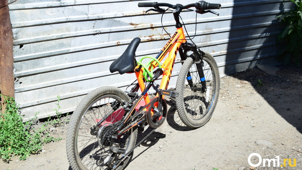 Укравших велосипед подростков в Омской области вычислили по следам