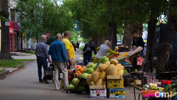 С начала года в Омск привезли 2 850 тонн арбузов