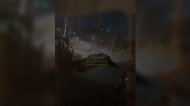 В Кировском районе произошла новая коммунальная авария на теплосети