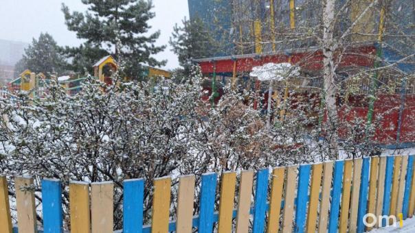 После снегопада в середине апреля в Омск придёт резкое потепление