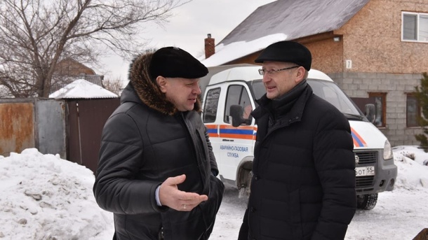 Мэр Омска Сергей Шелест оценил ход догазификации и благоустройства