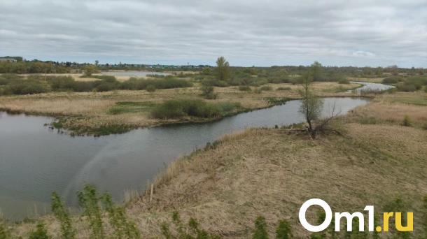 Появилось видео окружённой водой трассы Тюмень — Омск