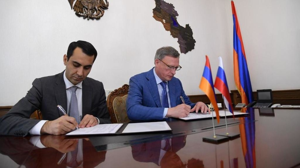 Бурков рассказал о новой фазе сотрудничества Омской области с Арменией