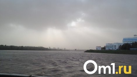 Рабочая неделя для омичей начнётся с порывистого ветра и резкого перепада температур