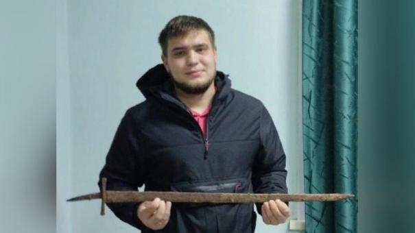 Тысячелетнюю тюркскую саблю нашли под Новосибирском