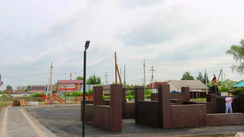 В Омской области появится современный парк с площадкой для паркура