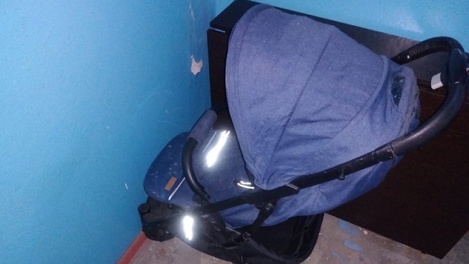 Бдительный омич отобрал похищенную коляску из рук злоумышленника