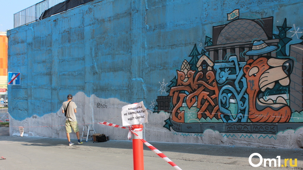 Панды, снегири и загадочные надписи на стенах: в Новосибирске прошёл фестиваль граффити
