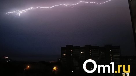 Новосибирцев предупредили о грозе и сильном ветре в среду