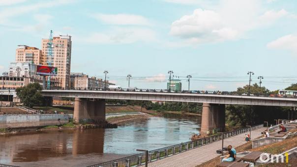 В Омске закроют на капитальный ремонт Комсомольский мост
