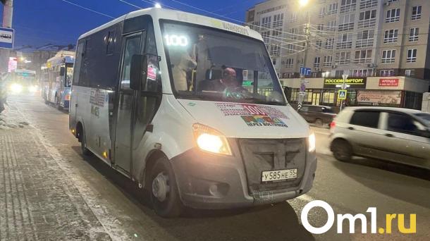 В Омске водитель маршрутки выгнал двух подростков поздно вечером на мороз