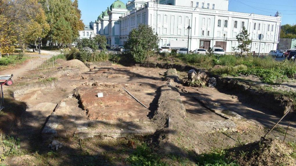 На месте археологического раскопа в Омске хотят создать музей Достоевского