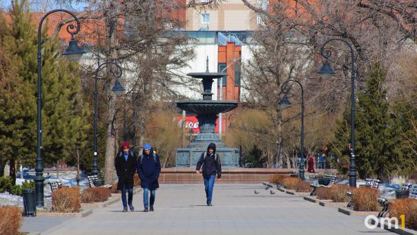 Омские фонтаны начнут работать к первомаю