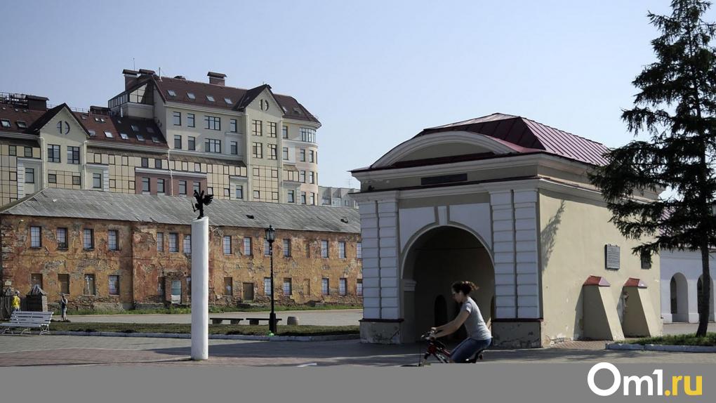 Появились первые эскизы крепостного вала в центре Омска