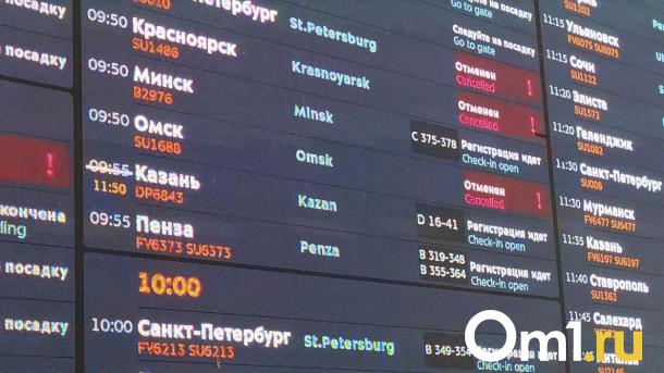 Омичи застряли в Москве из-за отмены рейса «Аэрофлота»
