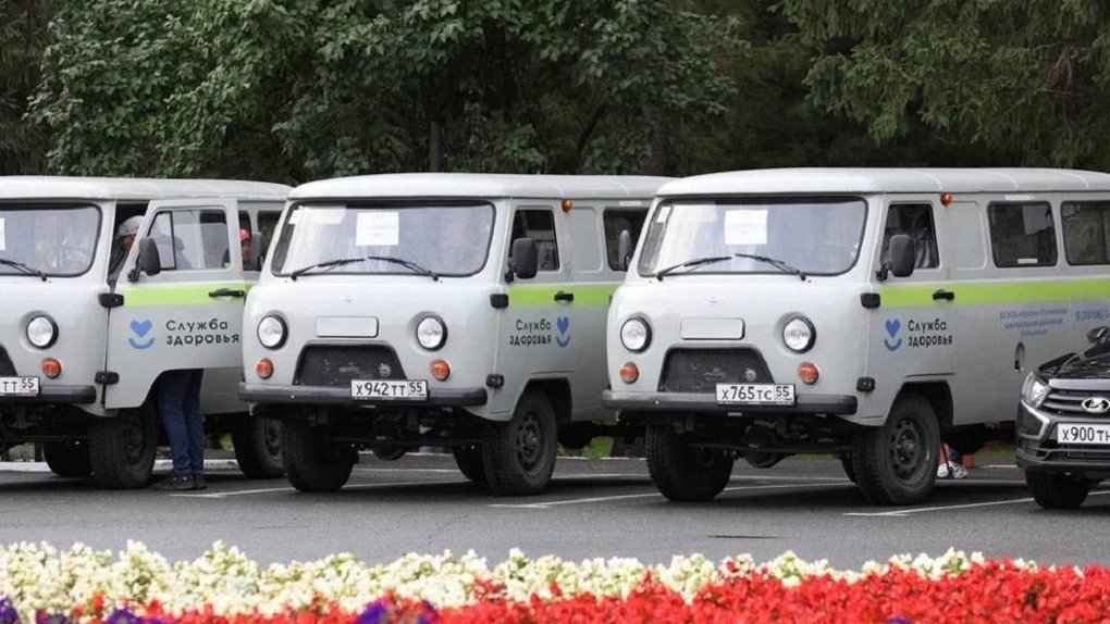 Омская область получила 30 новых машин для районных больниц