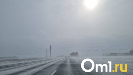 В Омской области открыли дороги на Казахстан после окончания аномальных морозов