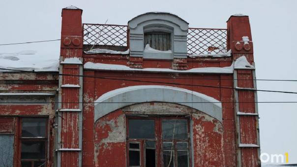 В Омске сдают в аренду подгоревший памятник культуры
