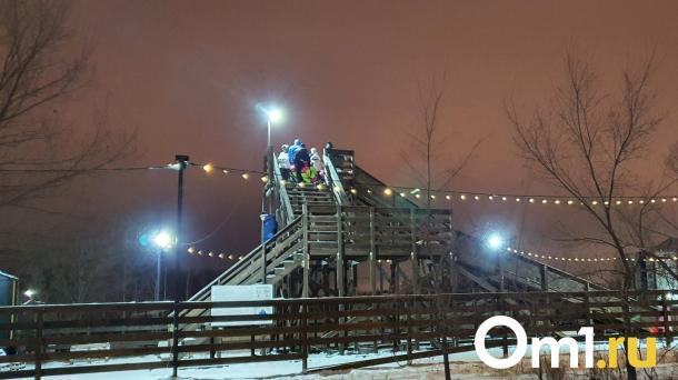 В Омске остановили работу комплекса «Горки-парк»